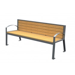 Haven Seat street furniture Ireland by Larkin Engineering